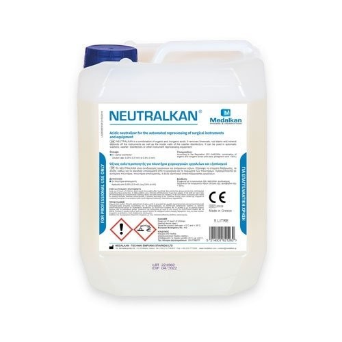 NEUTRALKAN- Neutralizator acid de concentratie inalta pentru dezinfectarea instrumentarului medical 5L