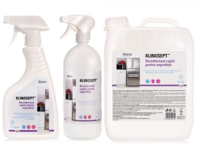 KLINOSEPT™ P&P – Dezinfectant rapid pentru suprafete pe baza de alcool