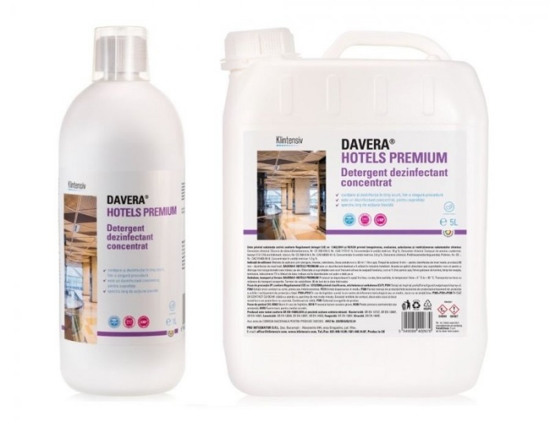 DAVERA® HOTELS PREMIUM – Detergent dezinfectant concentrat