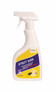 K-SECT 200 500ml - Insecticid profesional gata de utilizare pentru combatere zburatoare