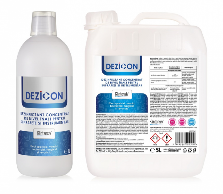 DEZICON – Dezinfectant concentrat de nivel inalt