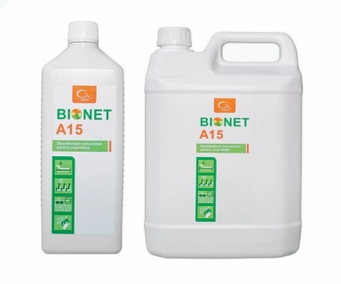 BIONET A15 - Dezinfectant concentrat pentru suprafete