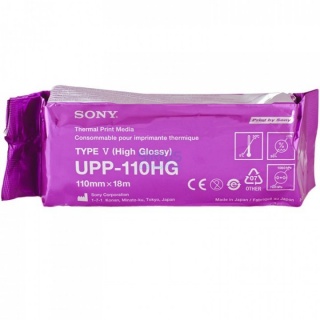 Hârtie Sony Up (110mm X 18m) - High Glossy - rolă
